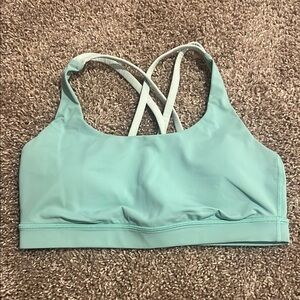 Mint Lululemon Athletica Energy Sports Bra